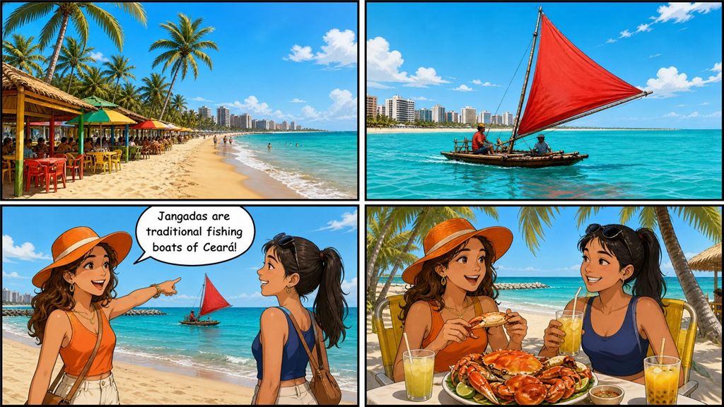 Tirinha da missão Fortaleza Adventure, em Fortaleza, CE